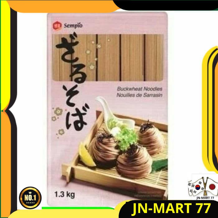 

MIE KOREA HALAL-SEMPIO MISOBA BUCKWHEAT SOBA COLD/HOT NOODLE 1-3 KG