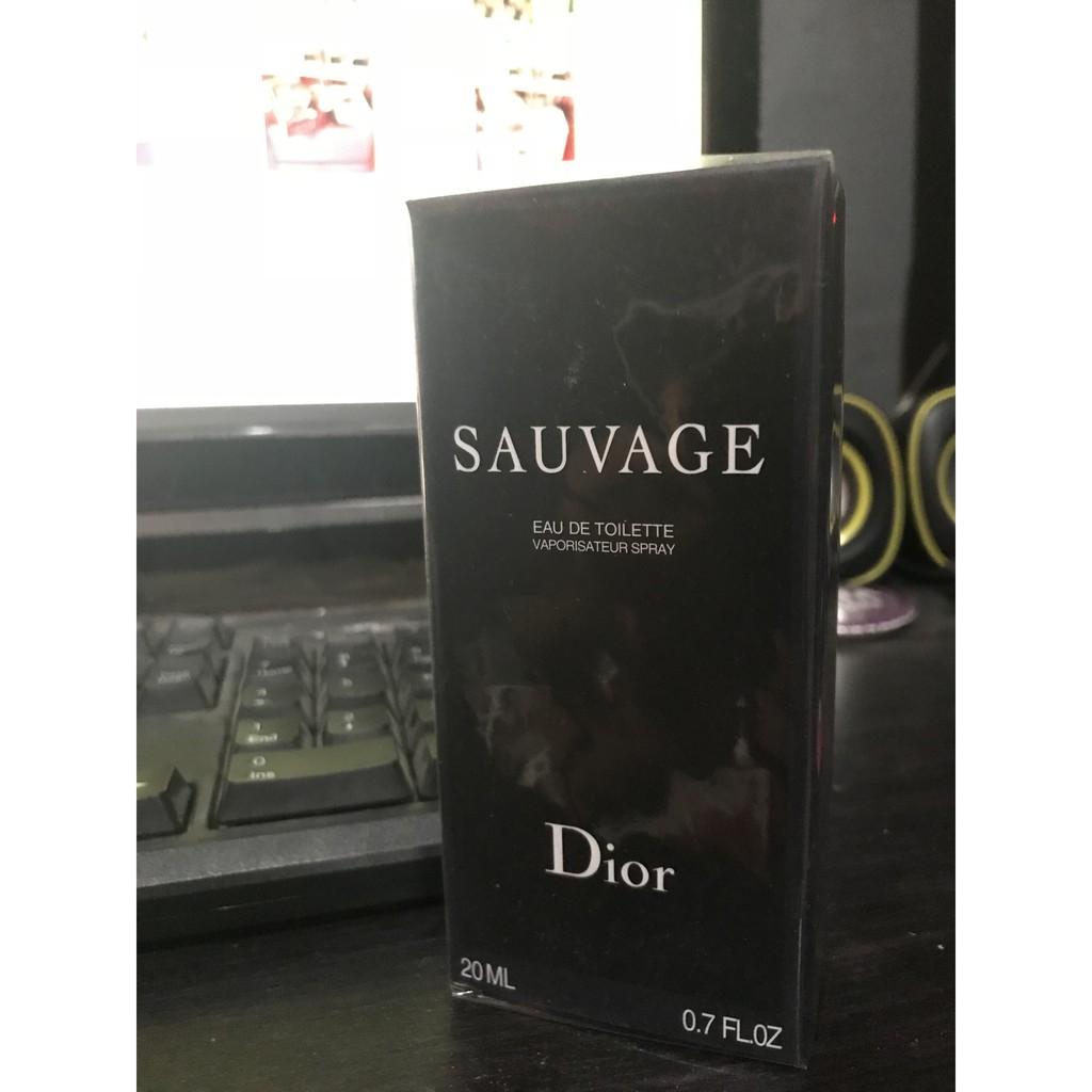 Sauvage Dior Parfum Pocket Original singapore
