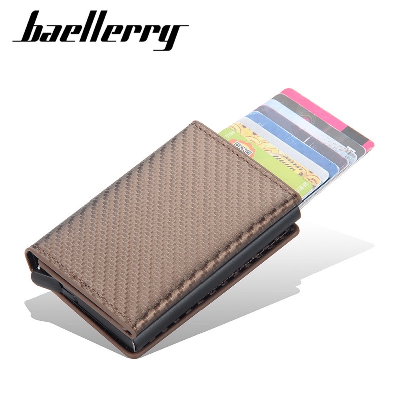 Dompet Kartu Pria Rfid Card Holder Smart Wallet Baellerry K9142