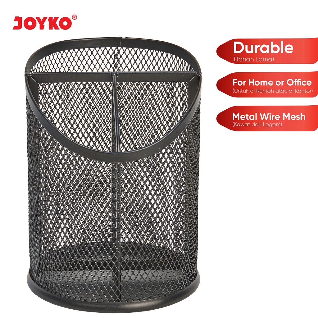 

Desk Set Pen Holder Tempat Alat Tulis Jaring Jala Joyko DS-32