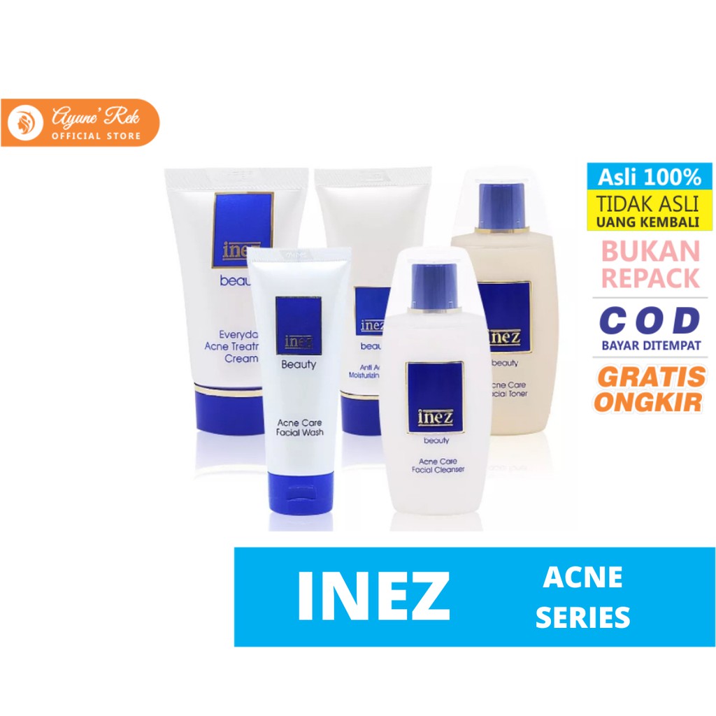 Inez Acne Care Series / INEZ PERAWATAN JERAWAT / INEZ ACNE TREATMENT SERUM / SERUM INEZ JERAWAT / IN