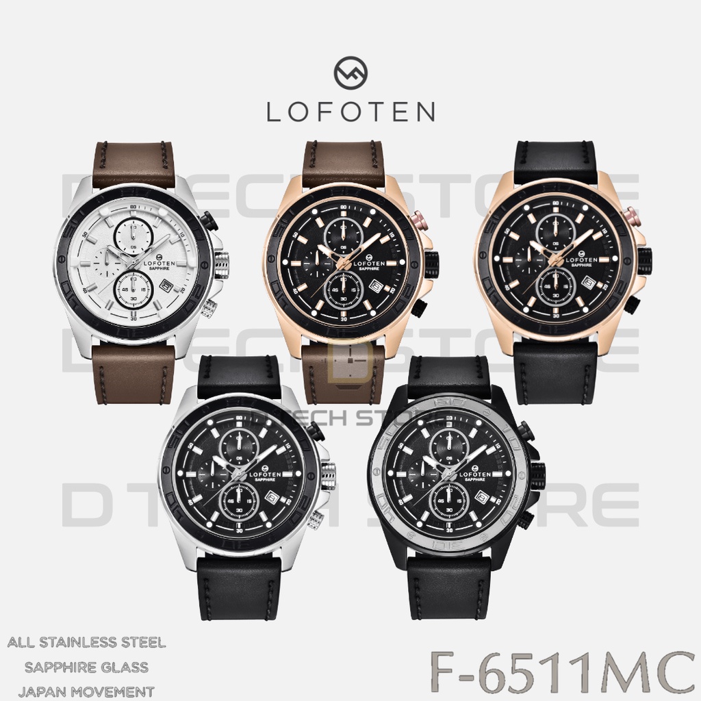 Jam Tangan LOFOTEN F-6511MC Stainless Steel/F6511 LOFOTEN Original 100%