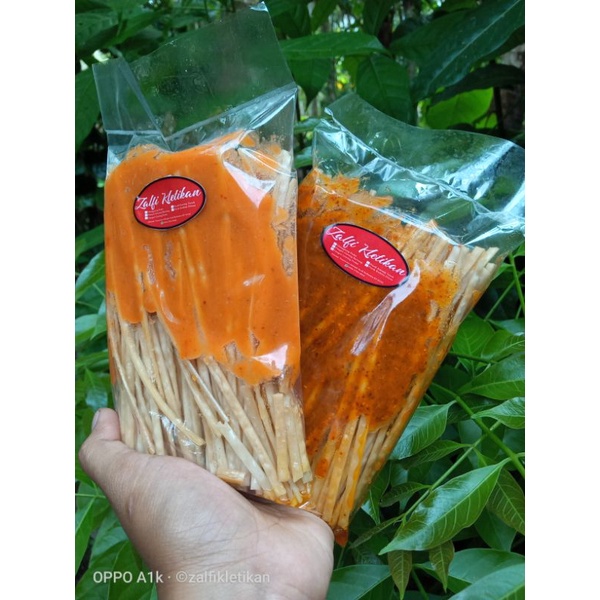 

mie lidi dan mie gepeng kemasan plastik 150gram