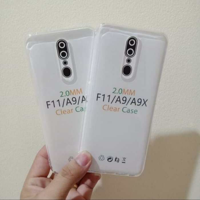 0RI Softcase Clear Case Sillikon Kondom Case Bening Casing Hp Oppo A9X