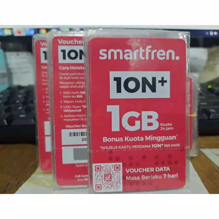VOUCHER SMARTFREN 1GB / VOUCHER KUOTA SMARTFREN