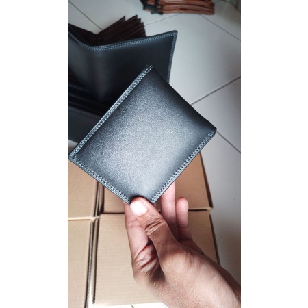 Dompet Kulit Asli Pria Dompet Kulit Domba New Elegant Dompet Anti Api