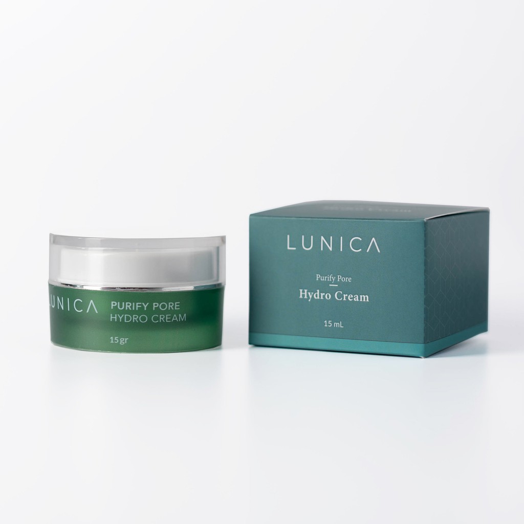 LUNICA Purify Pore - Hydro Cream Mengecilkan PoriPori Krim Pori Pori Wajah