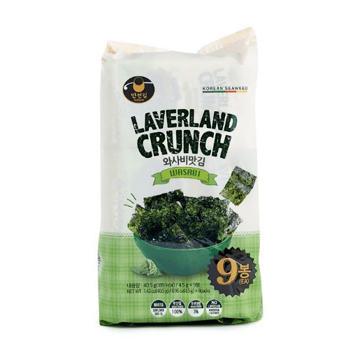 

Manjun Laverland Crunch Wasabi - 9 x 4.5 gr