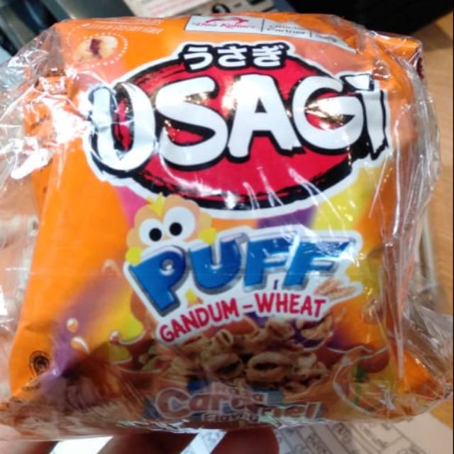 

Usagi Puff Rasa Caramel - Dua Kelinci