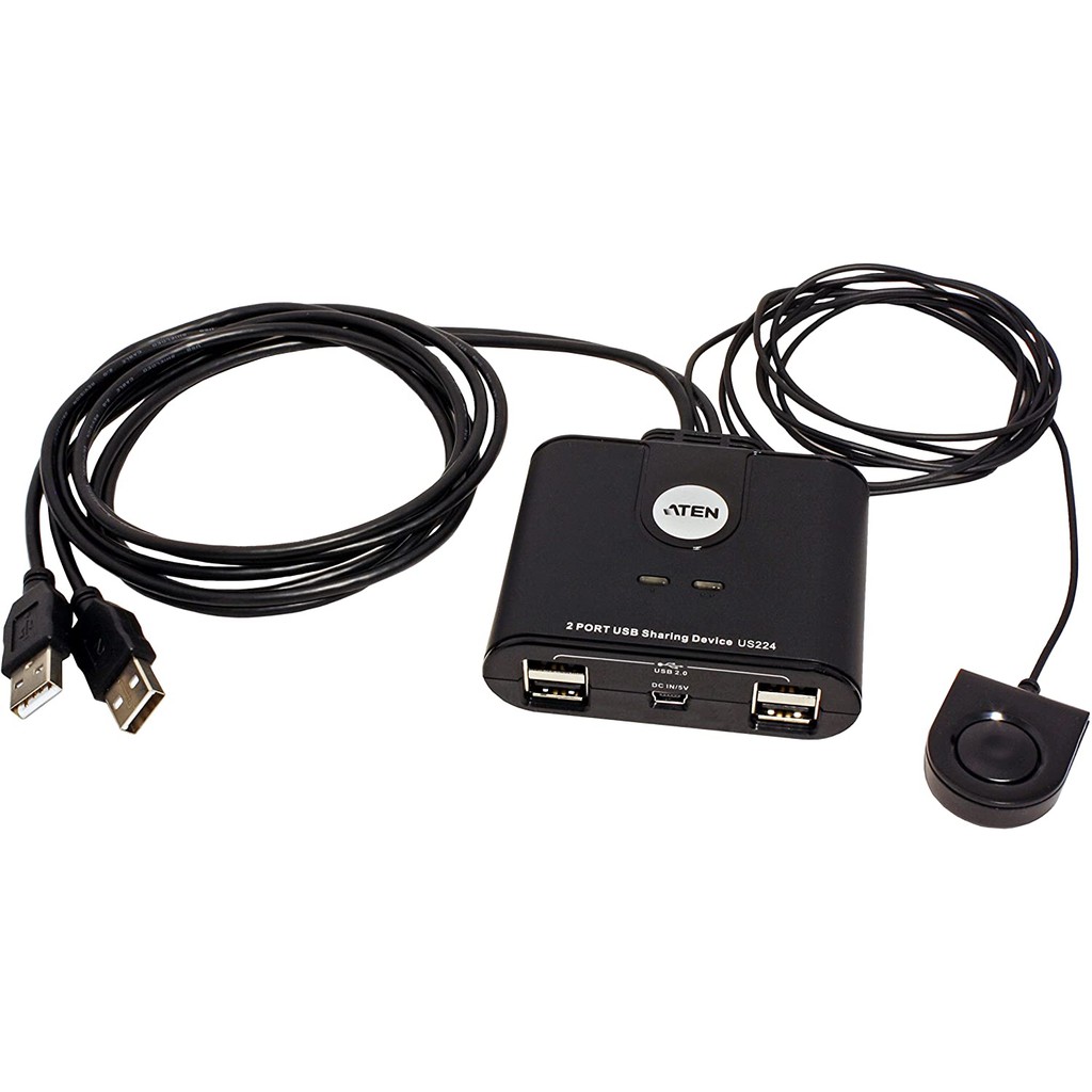 ATEN US224-AT 2Port Usb 2.0 Peripheral Sharing Device