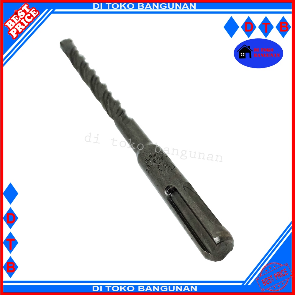 Mata Bor Beton SDS Plus 10MMX210MM Blackfoot