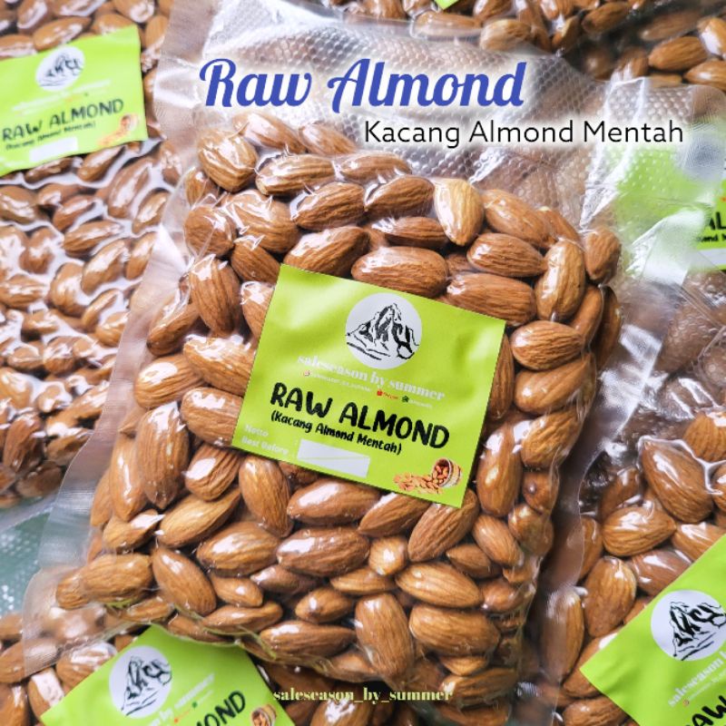 

RAW ALMOND - 1 KG | Kacang Almond MENTAH