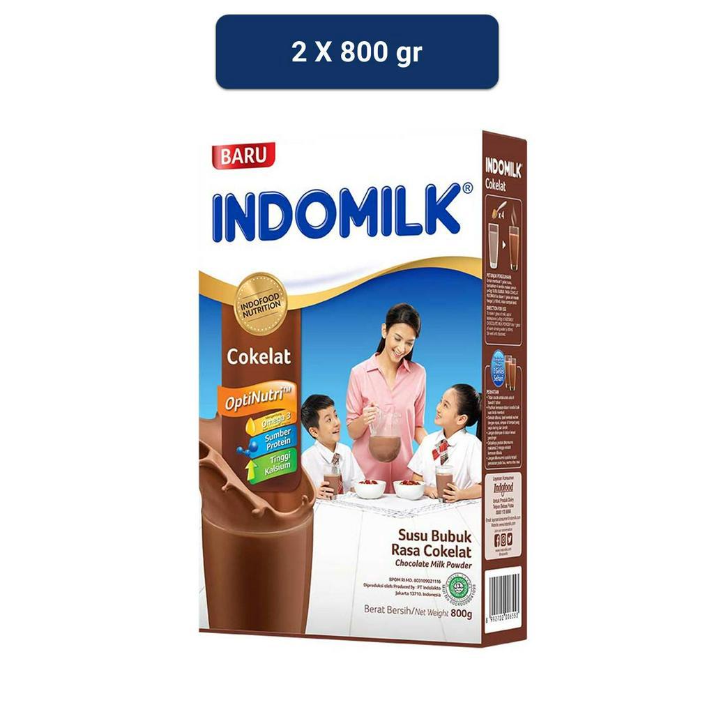

Indomilk Optinutri Susu Bubuk Coklat 2 x 800 gr
