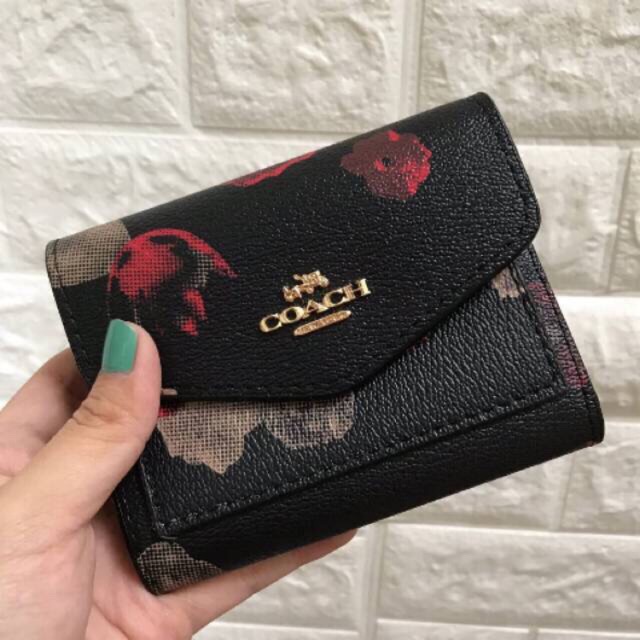 Coach envelope mini wallet | Shopee 