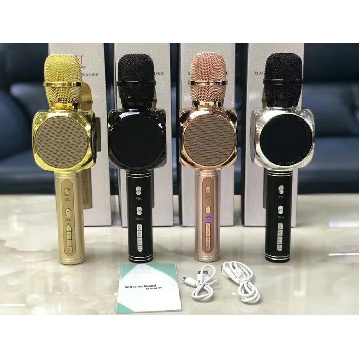 Mic SU-YOSD YS-63 Bluetooth Wireless Karaoke Microphone Smule Original