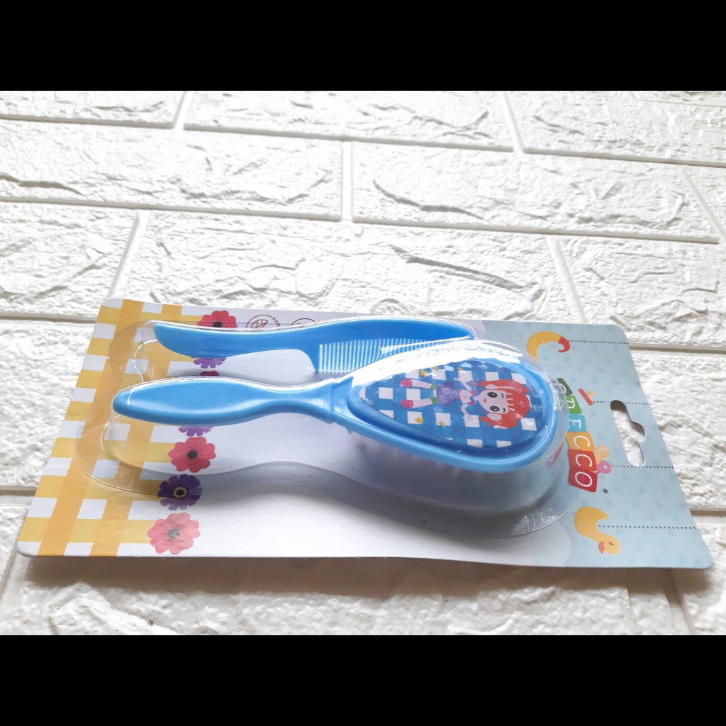 XIBEI Sisir Bayi Lembut Murah Bagus 2in1 Perlengkapan Bayi Baru Lahir Murah Baby Newborn-4