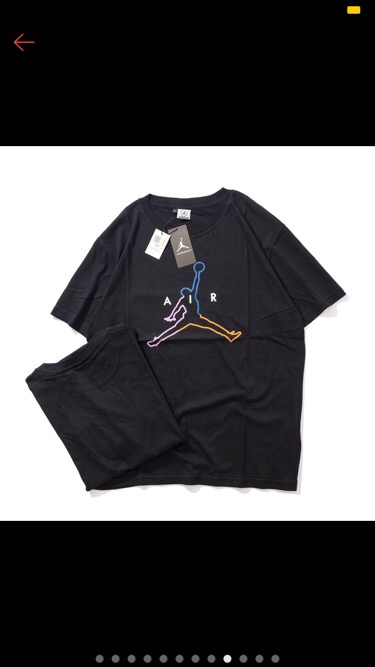 Kaos Air Jordan / Air Jordan / Kaos Basket Full Tag Logo Mirror