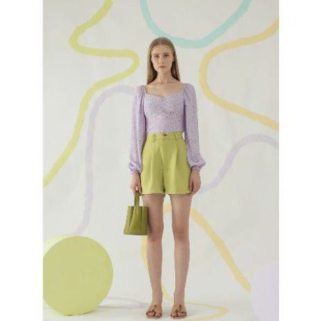 oudre leona top in lilac