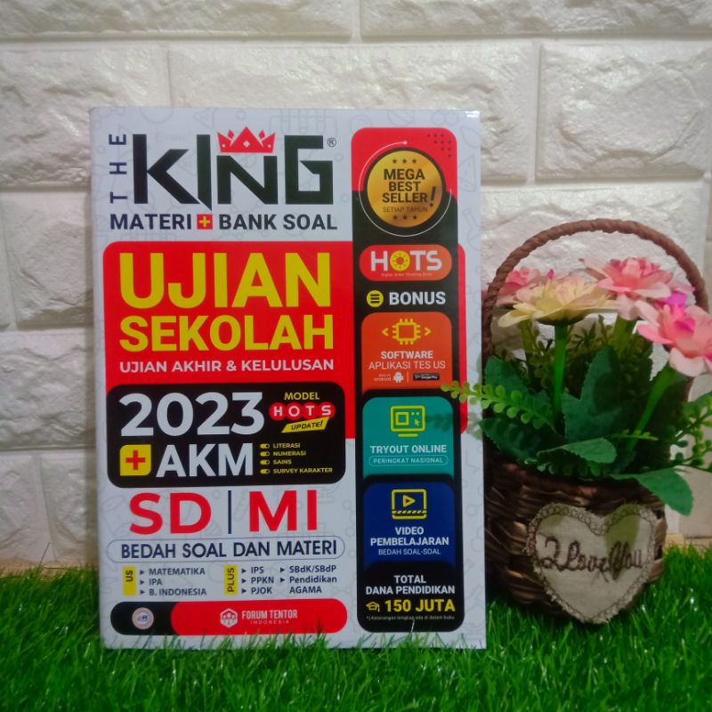 BUKU THE KING UJIAN AKM SD 2023