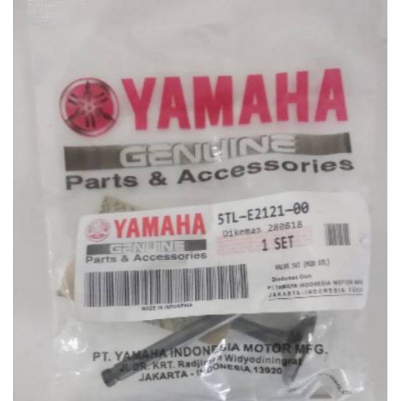 KLEP SET  DAN SEAL KLEP ORIGINAL YAMAHA VEGA R NE VEGA ZR JUPITER Z MIO