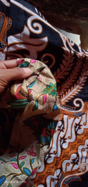 Kemeja Batik Lengan Panjang Size M L Xl Xxl Xxxl