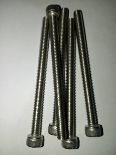 Baut L M6 X 80 (8cm) stainless 304 THE A2-70