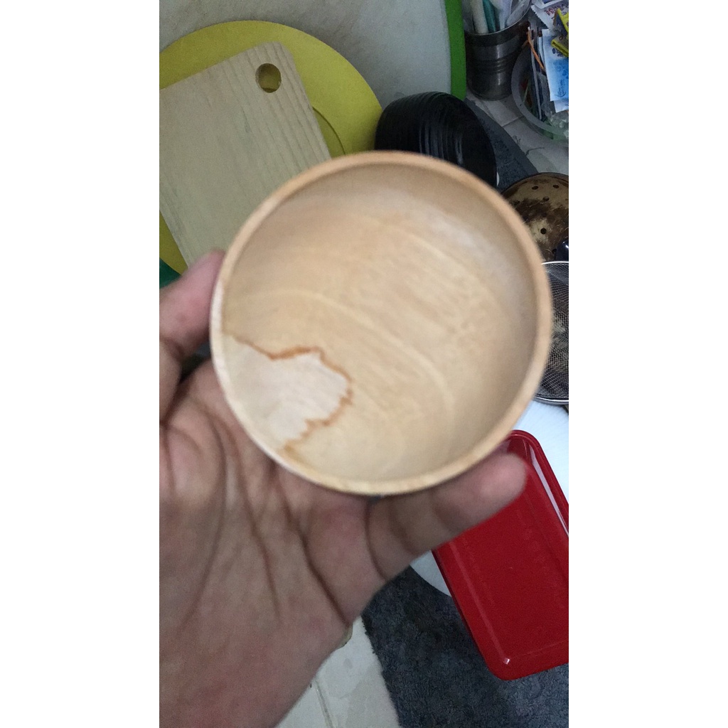 MURAH Cobek kayu KECIL Ulekan Rujak Sayur Cowek Bumbu Dapur Ulek Rujak Buah Lemper Kayu