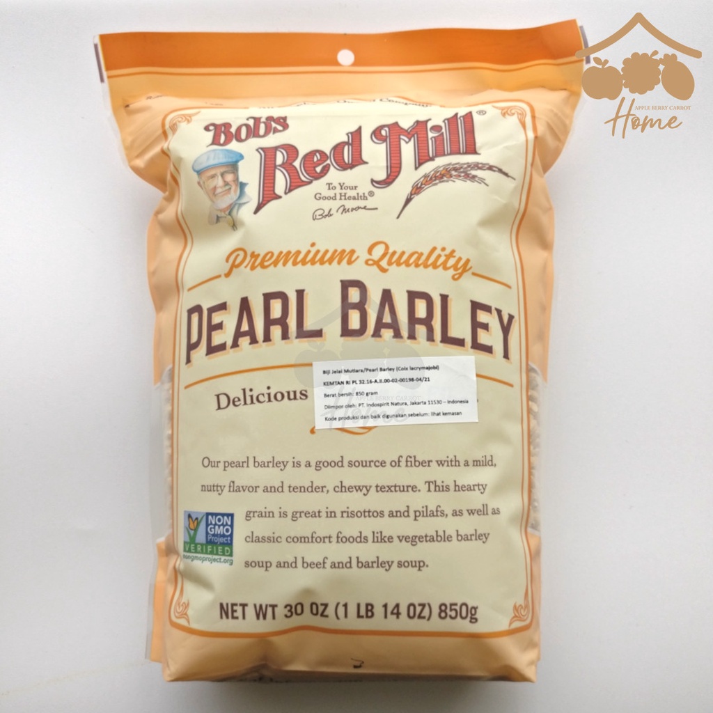 

Bob Red Mill Pearl Barley 30 oz 850gr 850 gr bobs s 30oz Premium