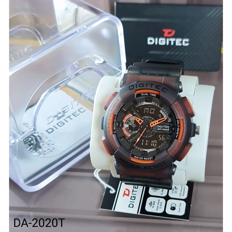 Digitec DA 2020T / DG 2020T Original Dan Anti Air Jam Tangan Digitec Pria