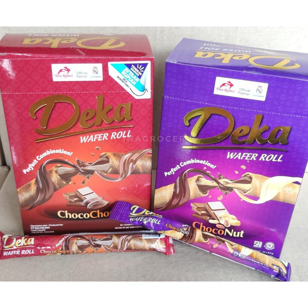 

DEKA WAFER ROLL (2 VARIANT) 24pcs x 8,5gr