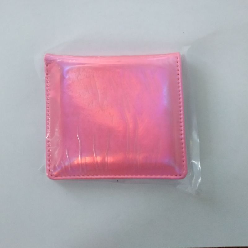 Dompet lipat Premium wanita terbaru HOLOGRAM POCKET dompet kartu holo metalik dompet card holder murah