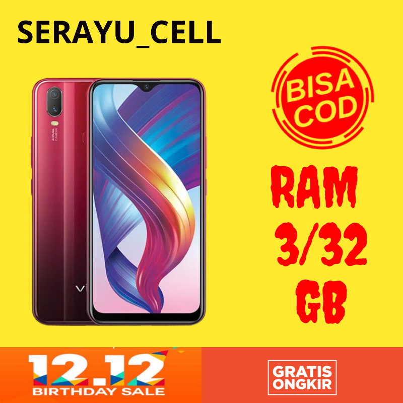 HP ANDROID VIVO Y12i RAM 3/32GB Garansi Resmi