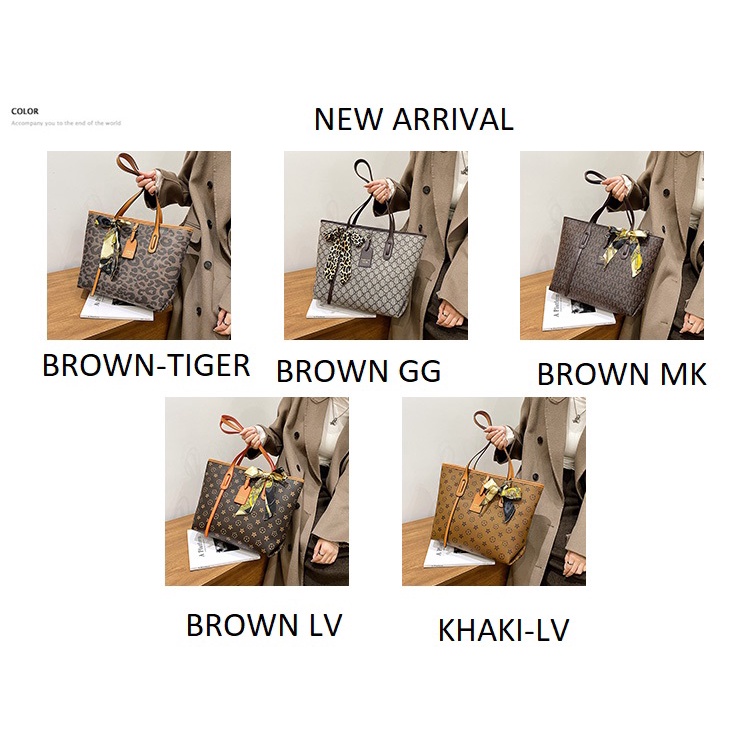 (2Pc Bisa 1Kg)GTBI998876724 New arrival  !!! Tas Tote Bag Wanita Import Premium +SALL