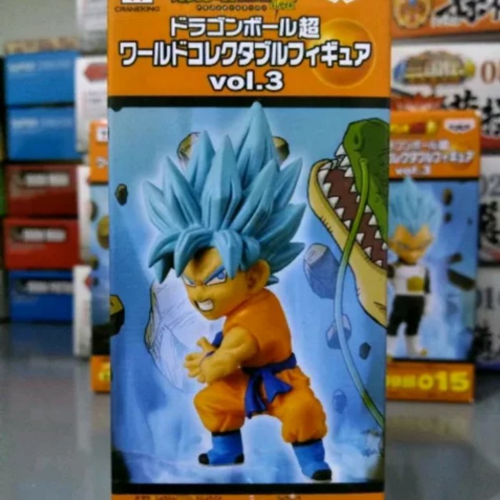 Wcf Dragon Ball Z Super Saiyan God Blue So Goku Vol 3 Misb Ori Shopee Indonesia