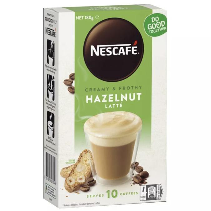 

Nescafe Gold Australia Blend Mocha Caramel Hazelnut Sachet 10