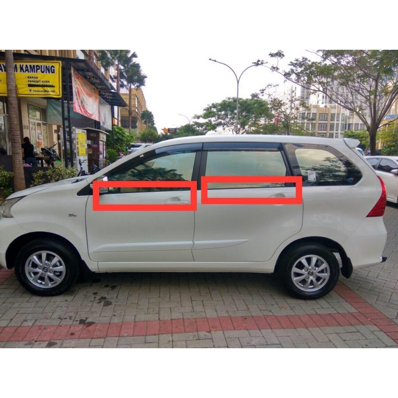 Karet Pelipit List Kaca Luar Avanza Xenia All New 1 Set