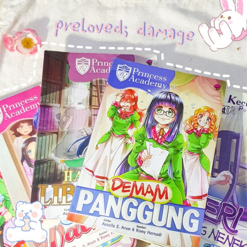 PRELOVED PRINCESS ACADEMY KOMIK KKPK