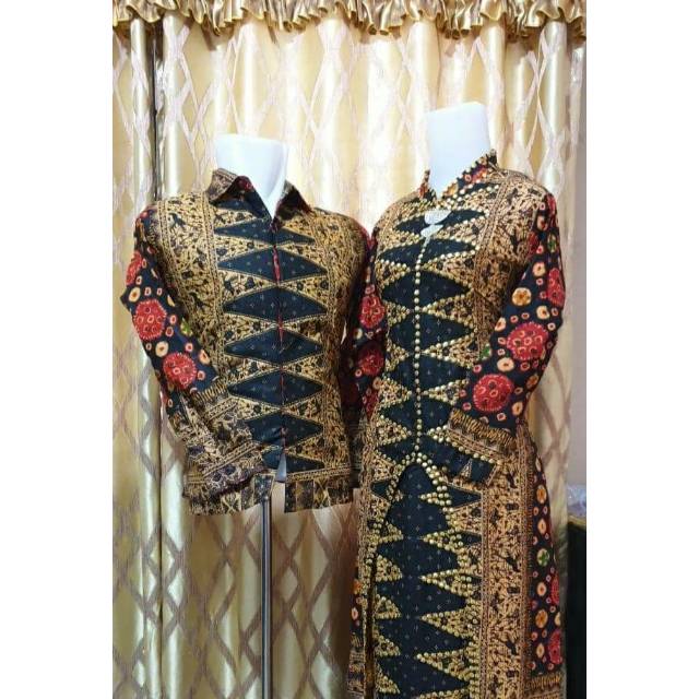 Batik couple palembang