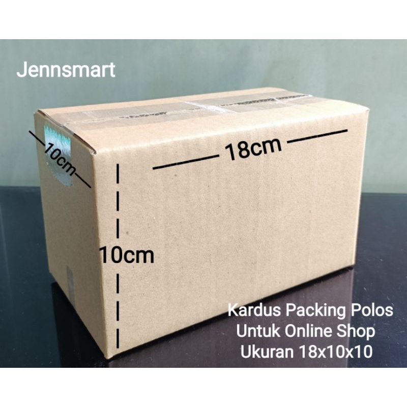 

Kardus Polos Packingan Online Shop ukuran 18x10x10