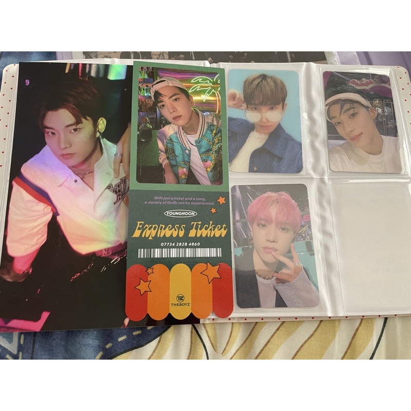 The Boyz Thrill Ing Album Photocard Sunwoo New Q Younghoon Sangyeon