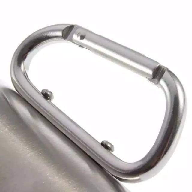 【Bisa COD】 Mug Cangkir Gelas Carabiner Staintelss Steel High Quality &gt; gelas kopi / teh