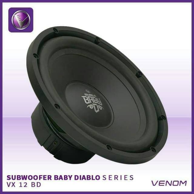 Subwoofer Diablo venom vx12BD mobil universal