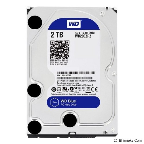 WD BLUE PC 3,5 - 2 TB 5400rpm