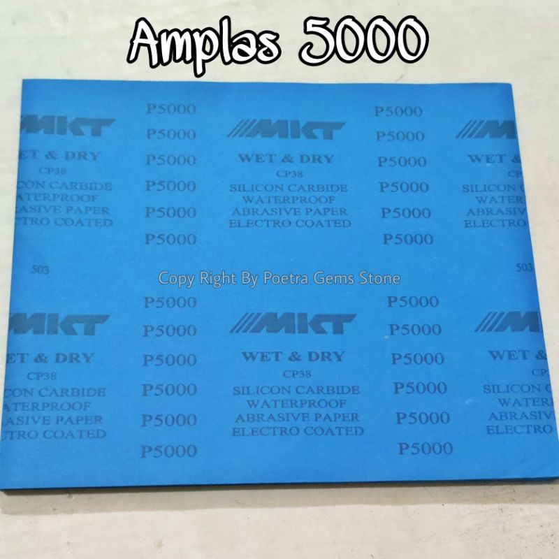 Amplas Kertas MKT Grit 5000 Waterproof Abrasive Paper