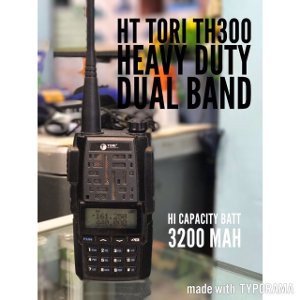 HT HandyTalkie Handy Talkie TORI TH 300 DUAL BAND Bagus