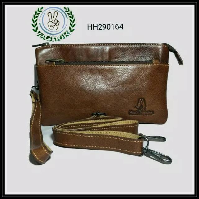 Dompet Tas Tangan Handbag Kecil Kulit Sapi Asli - Hush Puppies