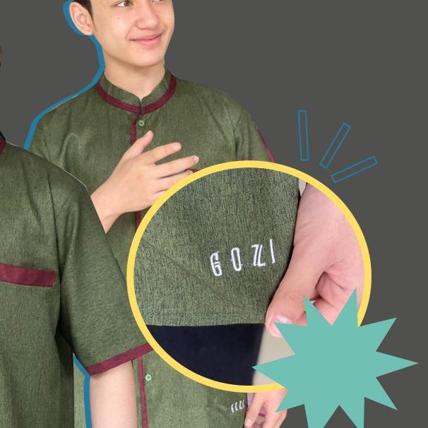 ✦ BAJU KOKO HASBI KATUN MADINAH PREMIUM GOZI BY ALWI ASSEGAF ⅍