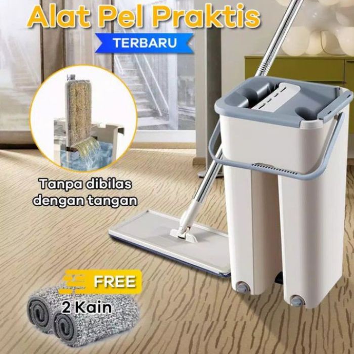 Alat Pel Praktis-Starch Cleaning Mop