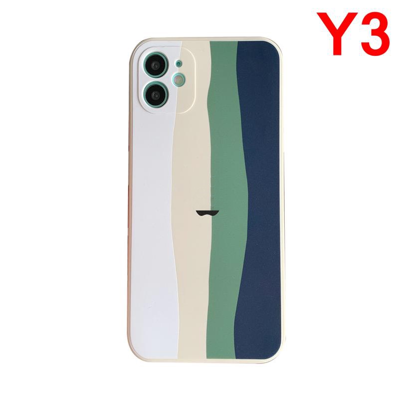 Casing Iphone 12 Pro Max 11 8plus 7plus 6 6s Plus 7 8 Se X Xr Xs Max 11pro Max Motif Pelangi-3
