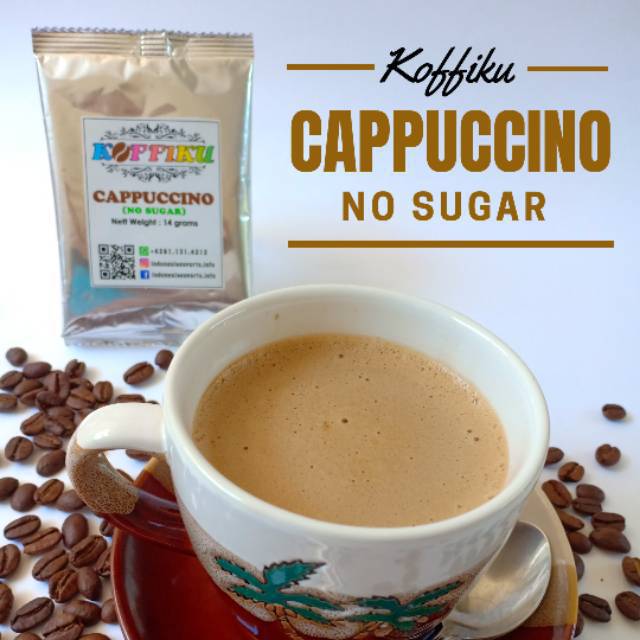 

KOFFIKU Capuccino No Sugar/ Kopi Tanpa Gula 150gr